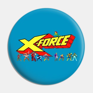 Superhero Force Pin
