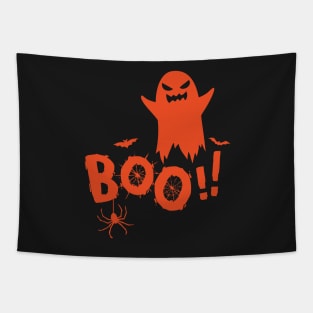 BOO!! Halloween Design Tapestry