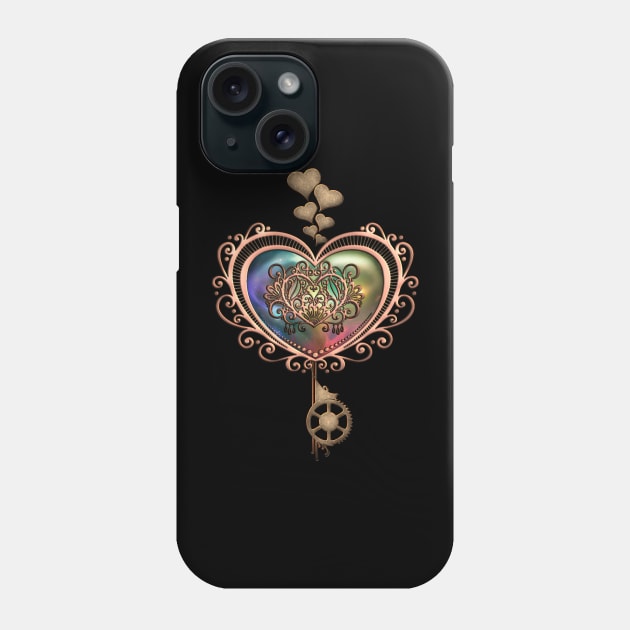 A wonderful heart of steampunk Phone Case by Nicky2342