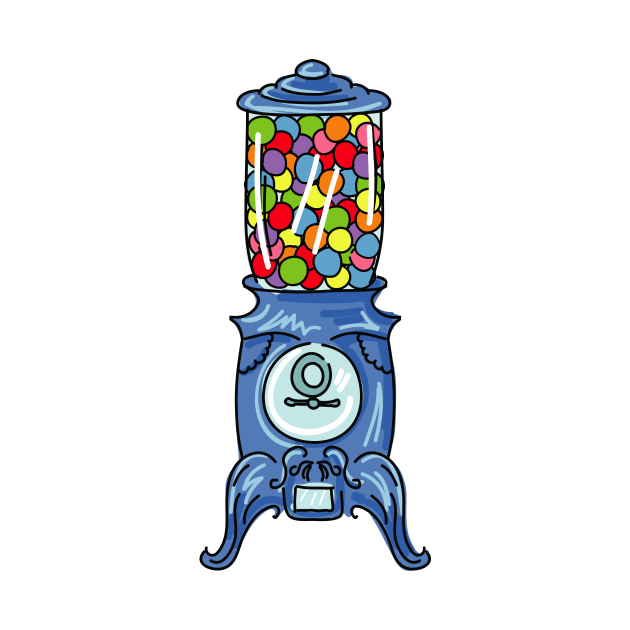 Retro Gumball Machine by SWON Design