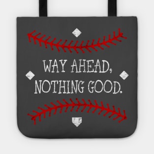 Primitive Fundamental Baseball Softball Pitching Sayings Tote