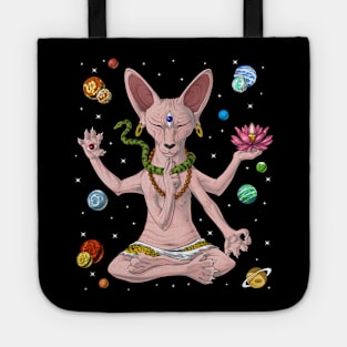 Sphynx Cat Meditation Tote