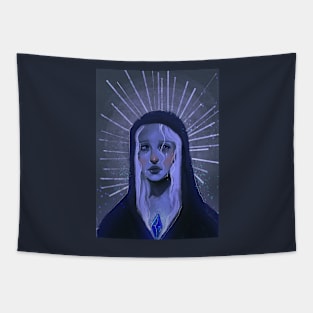 Blue Diamond Tapestry