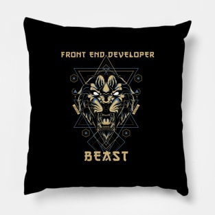 Front end Developer Beast Pillow