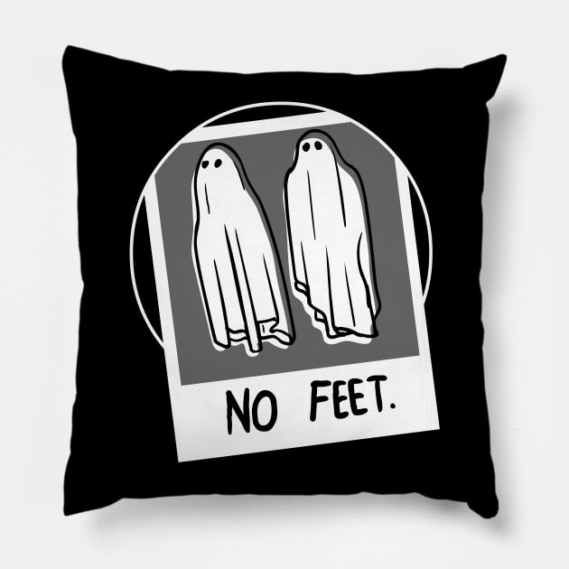 No Feet. Pillow by DrMadness