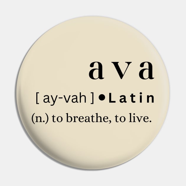 Ava Pin by MajesticWords