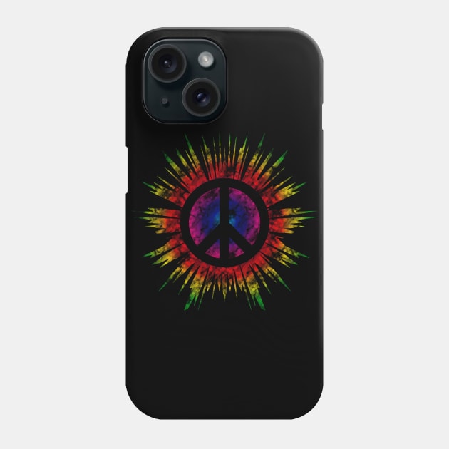 Tie Dye Peace Phone Case by MellowGroove