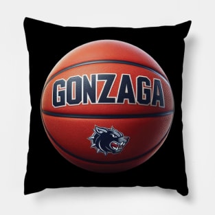 Zags Basketball Pillow