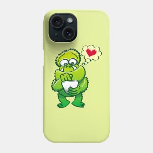 Hopeless ugly monster looking for love online Phone Case