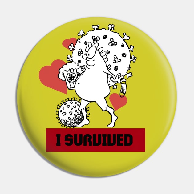 I Survived Pin by STUDIOVi