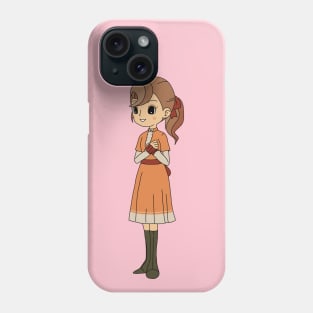 Flora // Professor Layton Phone Case