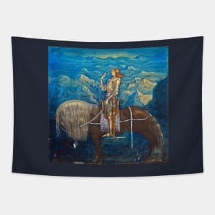 A Knight Rode On - John Bauer Tapestry