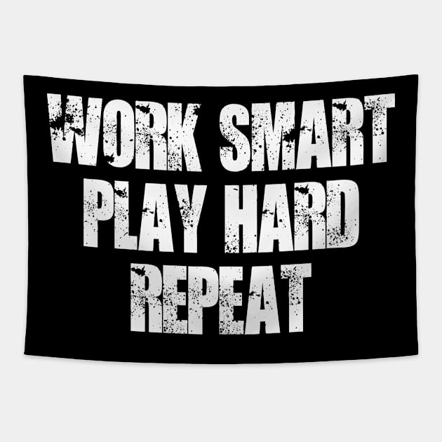 Work Smart Tapestry by Mayathebeezzz