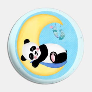 Baby Panda is dreaming Pin