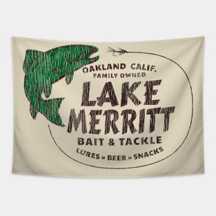 Lake Merritt Bait & Tackle Tapestry