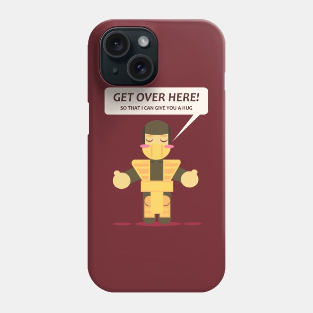 GET OVER HERE! Phone Case by shimmyshammy