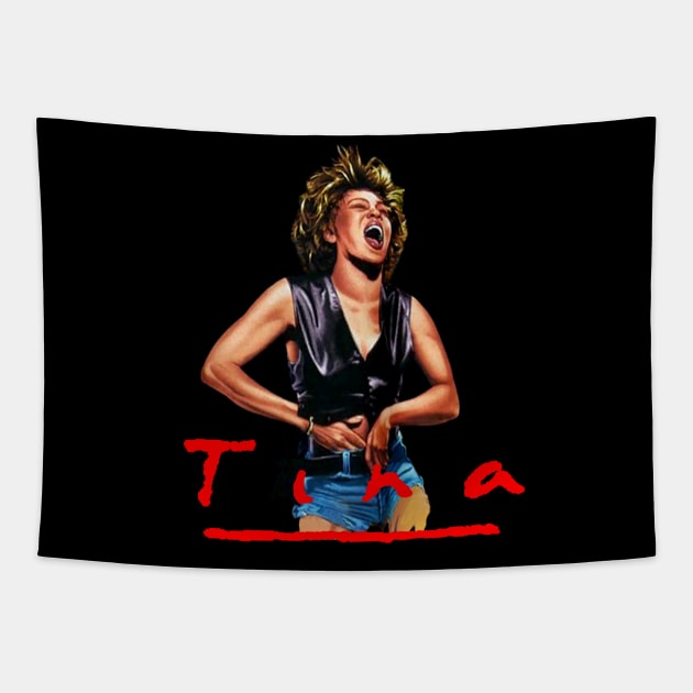 Tina turner we love you Tapestry by RAINYDROP