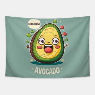 Avocado Guacamole Cinco De Mayo Funny Mexican Fiesta Tapestry