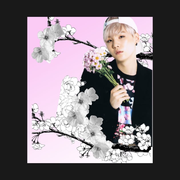 Flowerboy Yoongi | BTS by ichigobunny