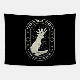 Cockatoo Whisperer Tapestry