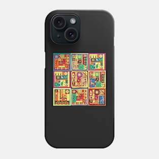African Art Tribal Tiles Phone Case