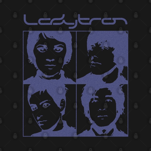 Ladytron Band Collage Fanart Design by snowblood