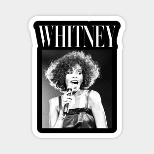 Whitney / 80s Vintage Magnet