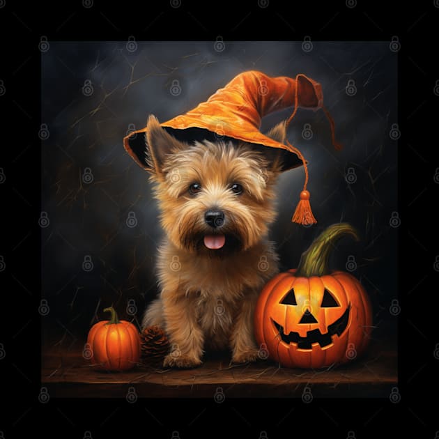 Norwich terrier Halloweem by NatashaCuteShop