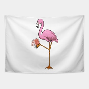 Flamingo Poker Poker cards Tapestry