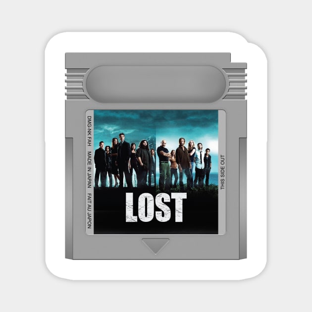 Lost Game Cartridge Magnet by PopCarts