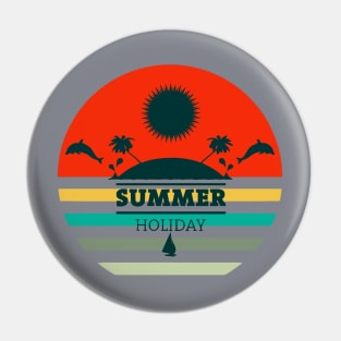 Summer Holiday Pin