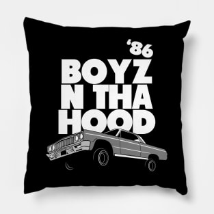 West Coast Hip Hop 1986 Pillow