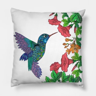 Beyond Nectar- Hummingbird Pillow