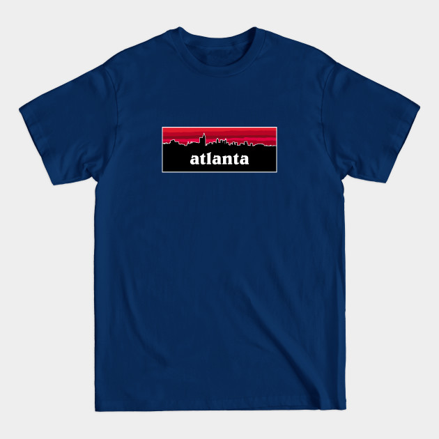 Disover Atlanta Classic Cityscape Football - Atlanta - T-Shirt