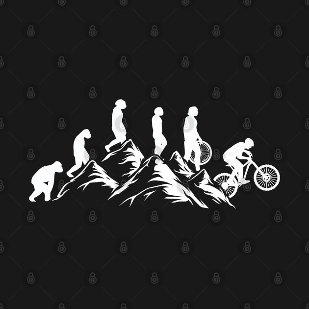 Evolution Bike by ShirtsShirtsndmoreShirts