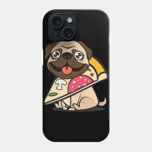 Pug Pizza!! Phone Case