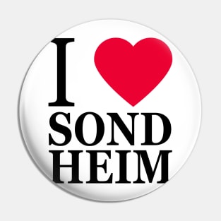 I love Sondheim Pin