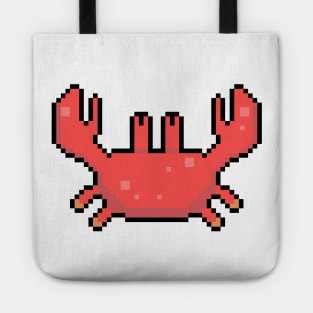 love crab pixel art Tote