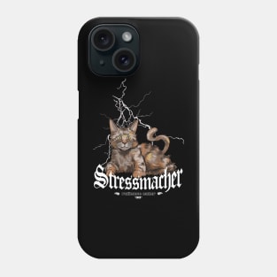 Stressmacher Katze Mainecoon Maine coon Phone Case