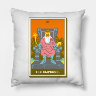 IV - The Emperor - Tarot Card Pillow