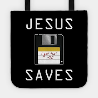 Jesus Saves Tote