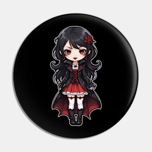 Vampire Girl 1 Pin