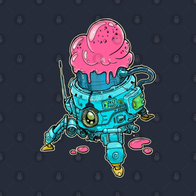 Ice cream mecha by INKSPACE