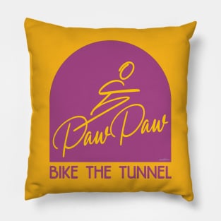 Bike the Tunnel Pillow