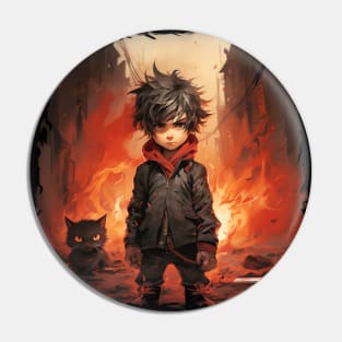 Firestarter Pin