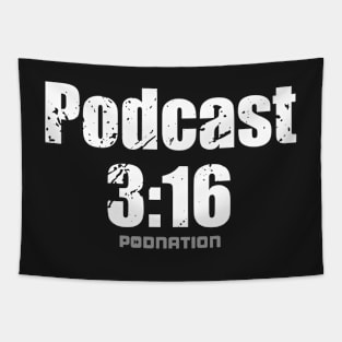 Podcast 3:16 Logo Tee Tapestry