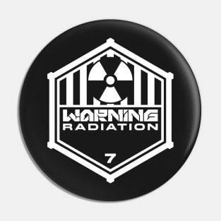 Warning: Radiation Pin