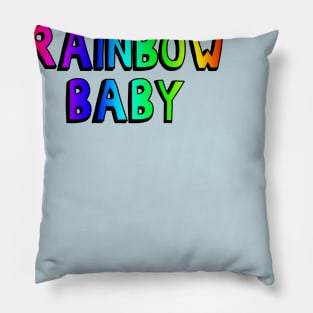 Rainbow Baby (Version 2) Pillow