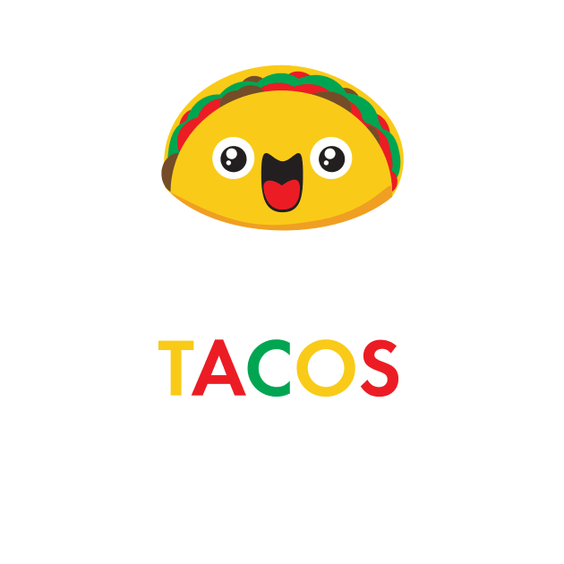 Cute Kawaii Taco Emoji Cinco de Mayo Funny Tace Foodie Mexican Food Gift by teemaniac