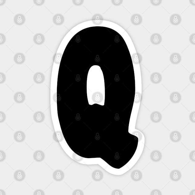 Letter Q Magnet by Xtian Dela ✅